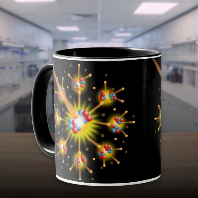 Mug Science de la fission nucléaire (Nuclear Fission Science Mug)