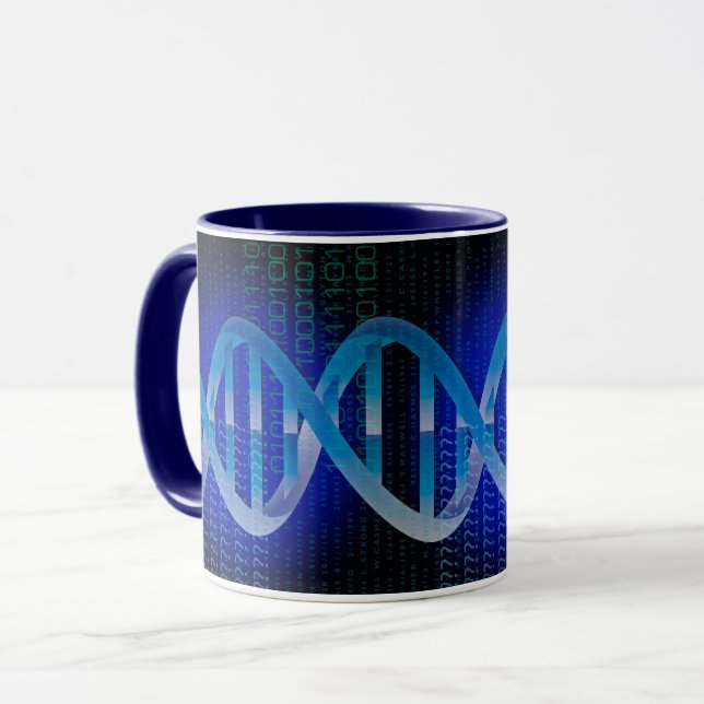Mug Science de l'identification ADN (Devant gauche)