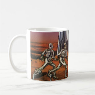 Mug Science-fiction vintage, les astronautes Beetle Al