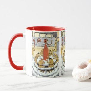 Mug Science-fiction vintage, les scientifiques de labo