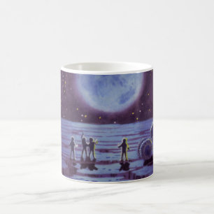 Mug Science-fiction vintage Rover terrestre Aliens sur