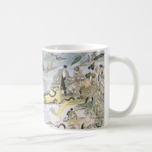 Mug Science-Fiction vintage Voitures futuristes, Taxi 