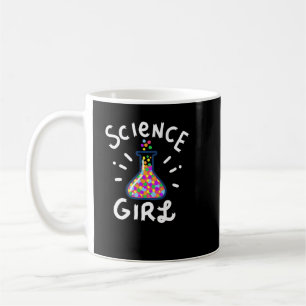 Mug Science Girl Chimie Biologie Étudiante en biologie