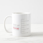 Mug Science Lab Beaker Personnalisé Grand Étiquette Mu<br><div class="desc">Pour l'amateur de science dans votre vie. Cette tasse de 10 oz est faite pour ressembler à un morceau de verrerie de laboratoire, avec graduations pour un bécher de 250 ml de taille comparable. Vous pouvez même le personnaliser avec vos initiales ou votre nom, comme vous le feriez dans un...</div>
