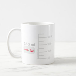 Mug Science Lab Beaker Personnalisé Grand Étiquette Mu