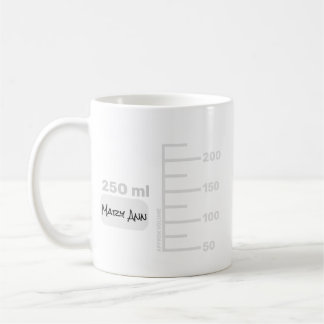 Mug Science Lab Beaker Personnalisé Grand Étiquette Mu