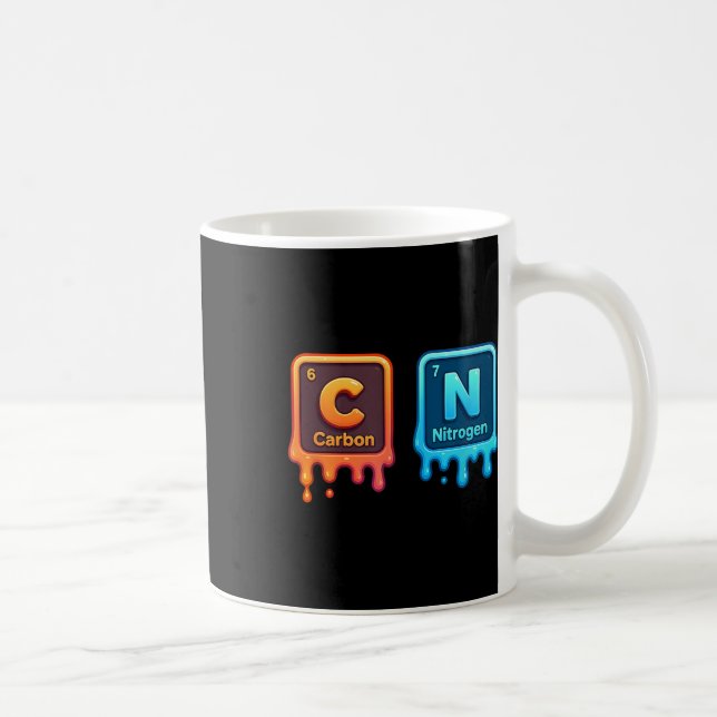 Mug Science Periodic Table 67 Meme Aesthetic Funny 6 7 (Droite)