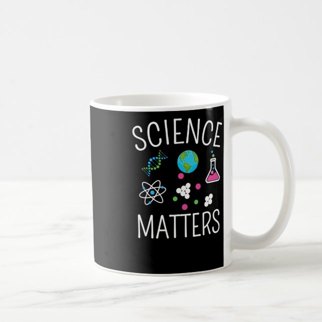 Mug Science S - Drôle Sticker de jeu de mots scientifi (Droite)