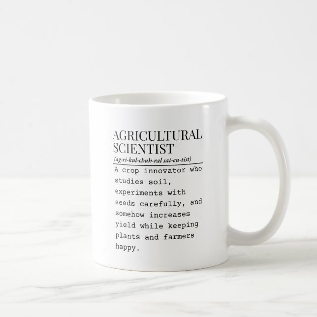 Mug Scientifique agricole (Droite)