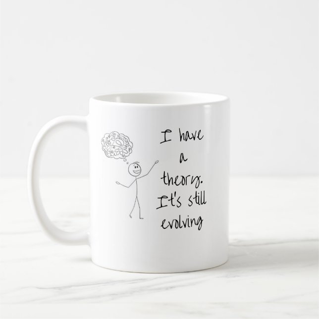 Mug scientifique amusant - "Le cadeau" pour les am (Gauche)