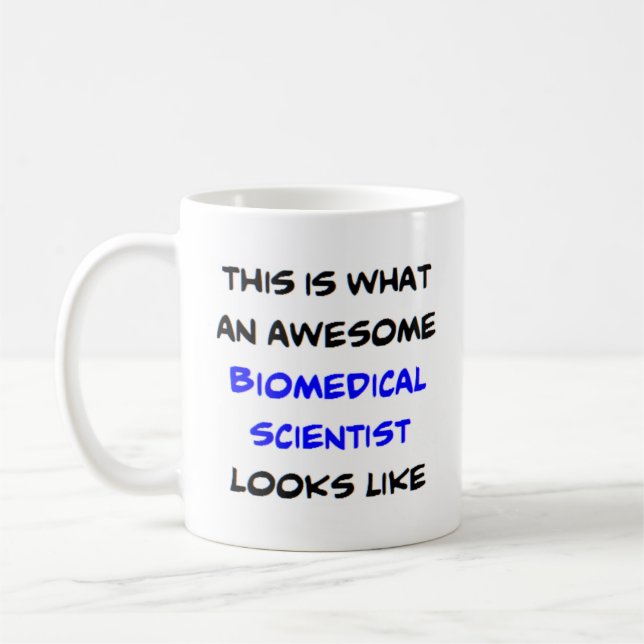 Mug scientifique biomédical, génial (Gauche)