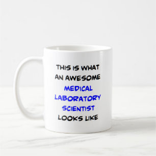 Mug scientifique de laboratoire médical, génial