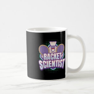 Mug Scientifique de raquette de badminton I raquette d