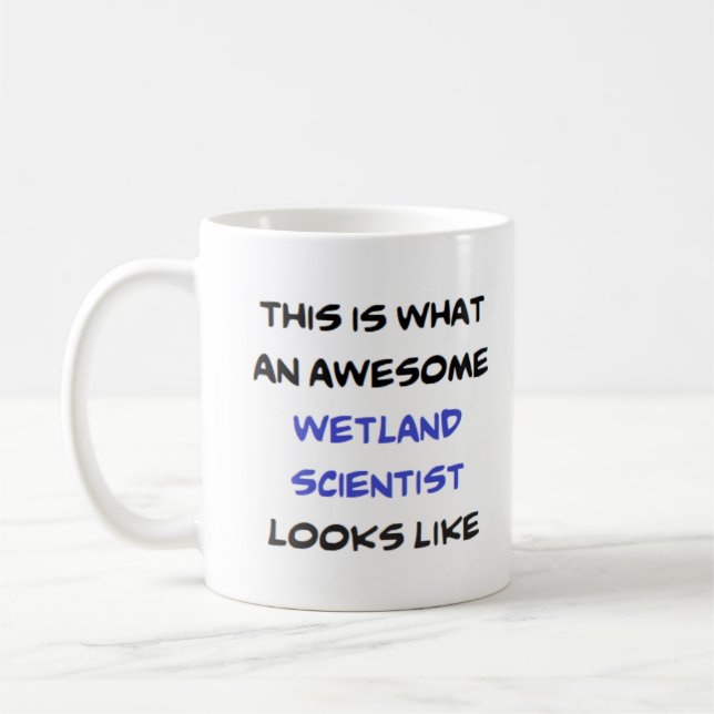Mug scientifique des terres humides, génial (Gauche)