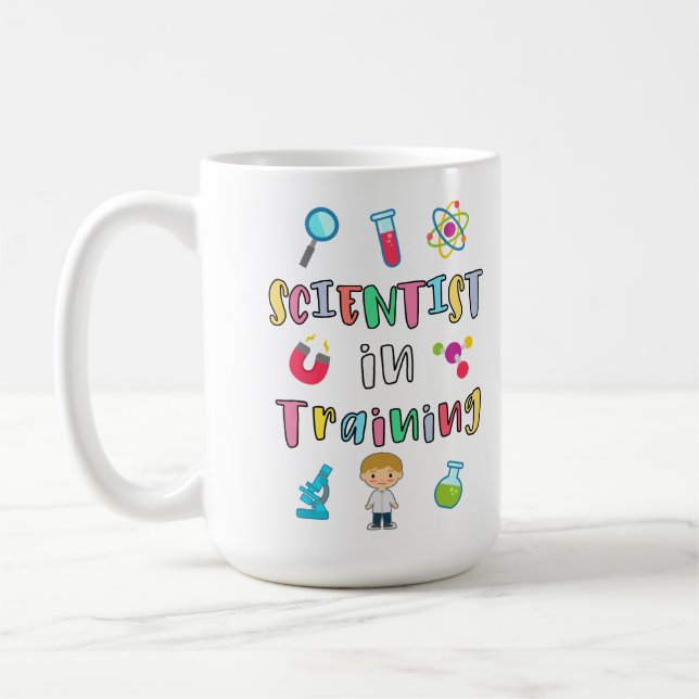 Mug Scientifique en formation pour jeunes scientifique (Gauche)