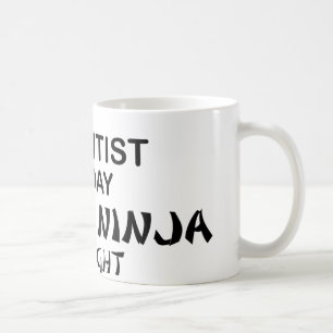 Mug Scientifique Ninja mortel par nuit