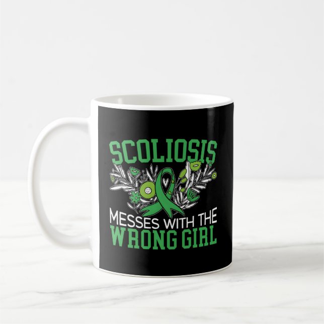 Mug Scoliosis Messes Avec Le Mauvais Arrière Chirurgie (Gauche)
