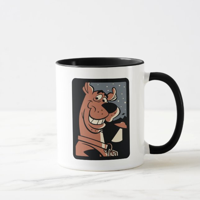 Mug Scooby Doo avec OVNI (Droite)