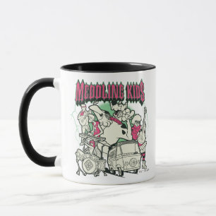 Mug Scooby-Doo et le groupe Gang Meddling Kids Punk