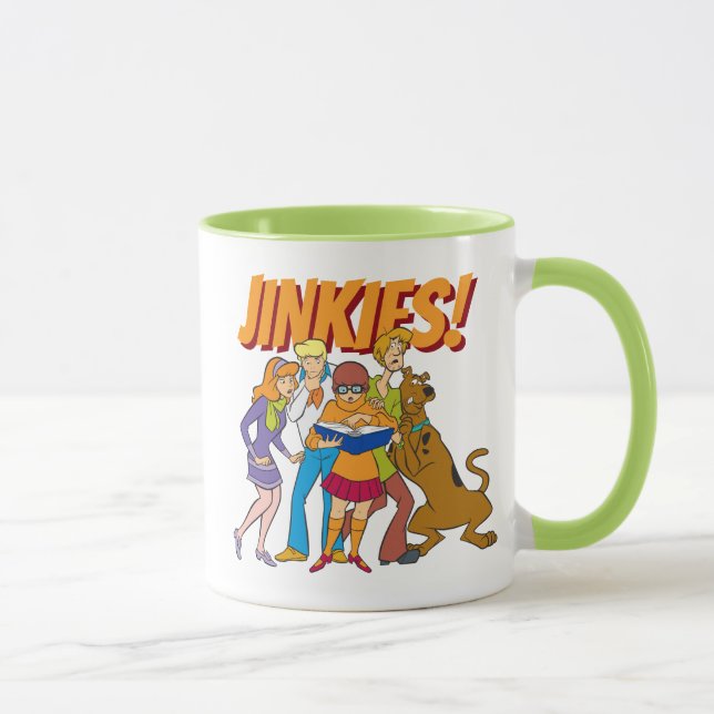 Mug Scooby-Doo et le livre d'investigation de Gang (Droite)