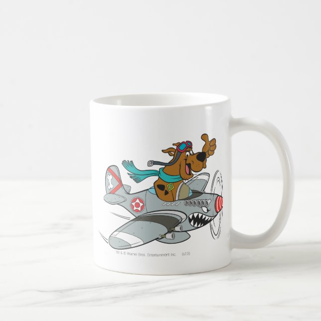 Mug Scooby-Doo Flying Plane (Droite)