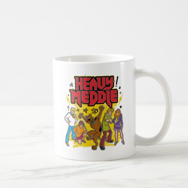 Mug Scooby-Doo | Graphique "Lourde Médaille" (Droite)