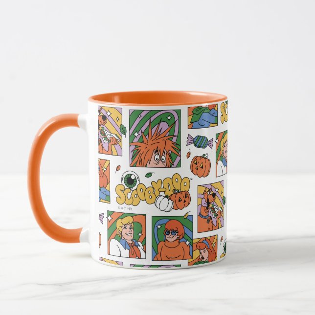 Mug Scooby-Doo Halloween Photos Pattern (Gauche)