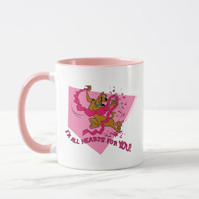 Mug Scooby-Doo - Je suis tout coeur pour vous (Gauche)