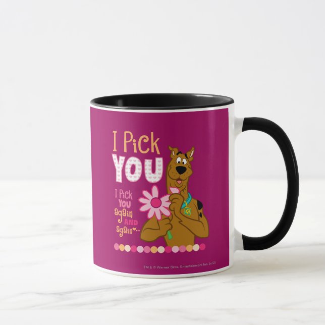 Mug Scooby Doo - Je Vous Choisis (Droite)