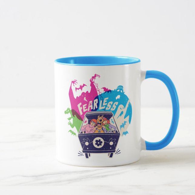Mug Scooby-Doo | La Machine Mystérieuse Sans Peur (Droite)