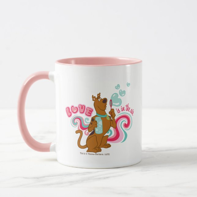 Mug Scooby-Doo - L'Amour Est Dans L'Air (Gauche)