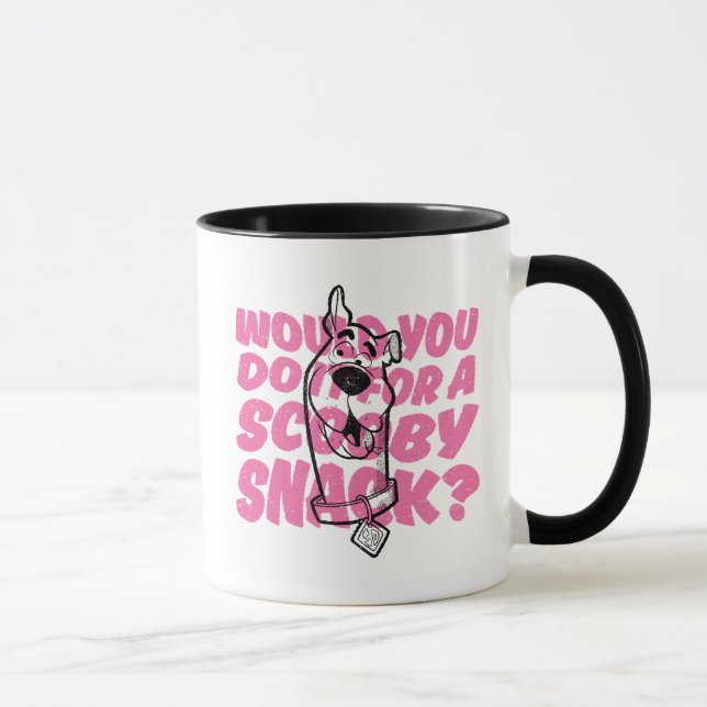 Mug Scooby-Doo |Le Feriez-Vous Pour Un Snack Scooby ? (Droite)