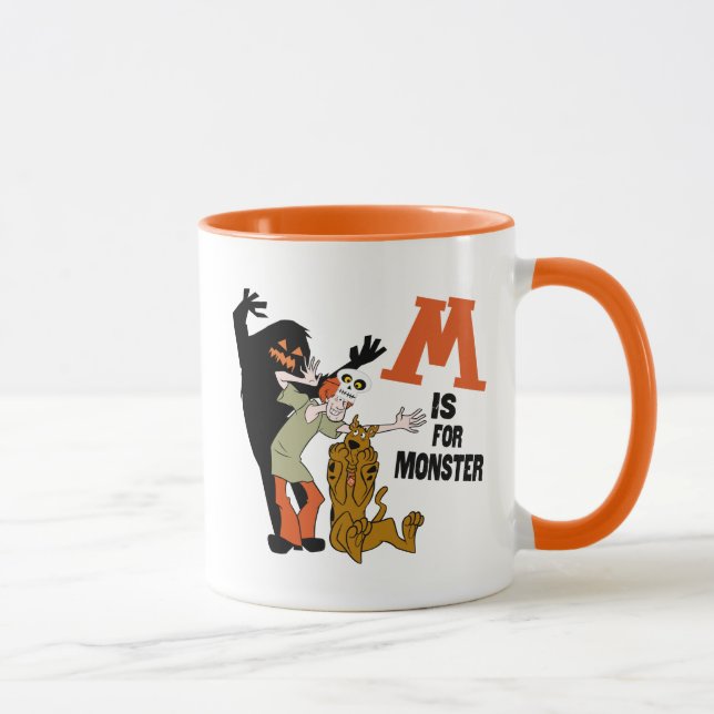 Mug Scooby-Doo | M est pour Monster (Droite)