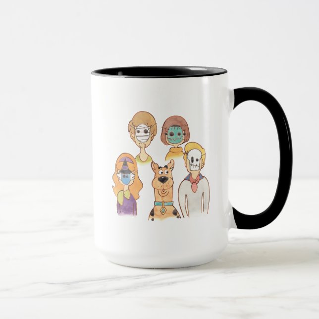 Mug Scooby-Doo | Nos masques Halloween (Droite)