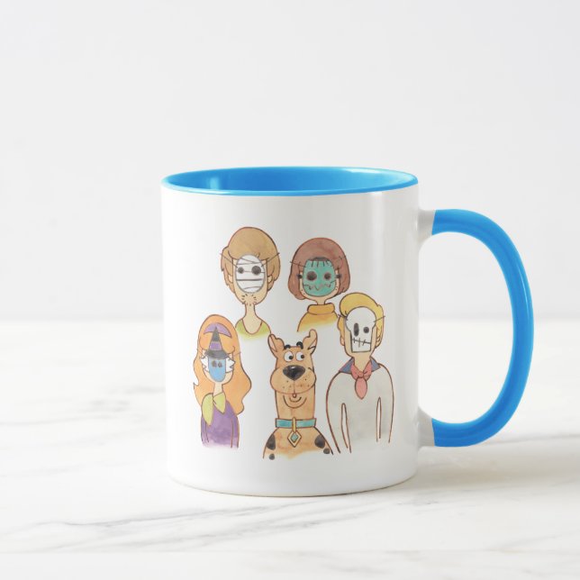 Mug Scooby-Doo | Nos masques Halloween (Droite)