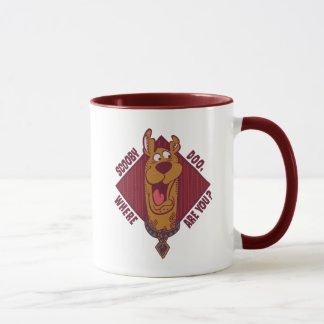 Mug Scooby-Doo Où Êtes-Vous Graphique Tribal