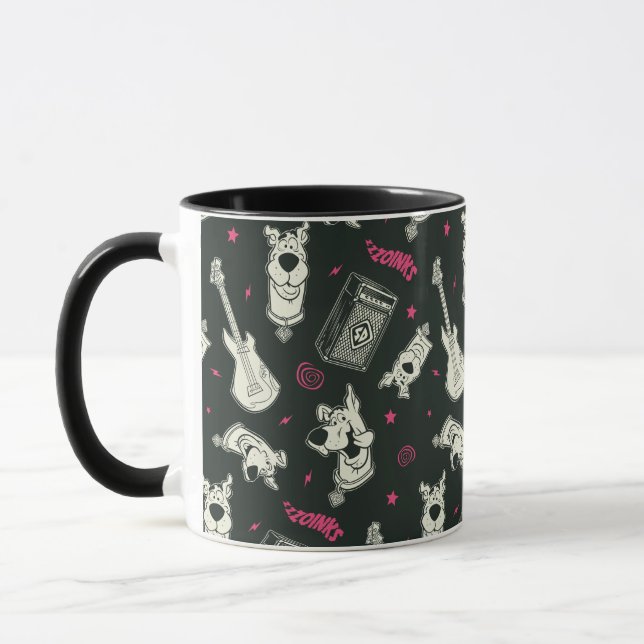Mug Scooby Doo Punk Guitare et Motif Amp (Gauche)