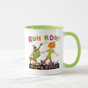 Mug Scooby-Doo   Ruh Roh ! Mauvais sort !