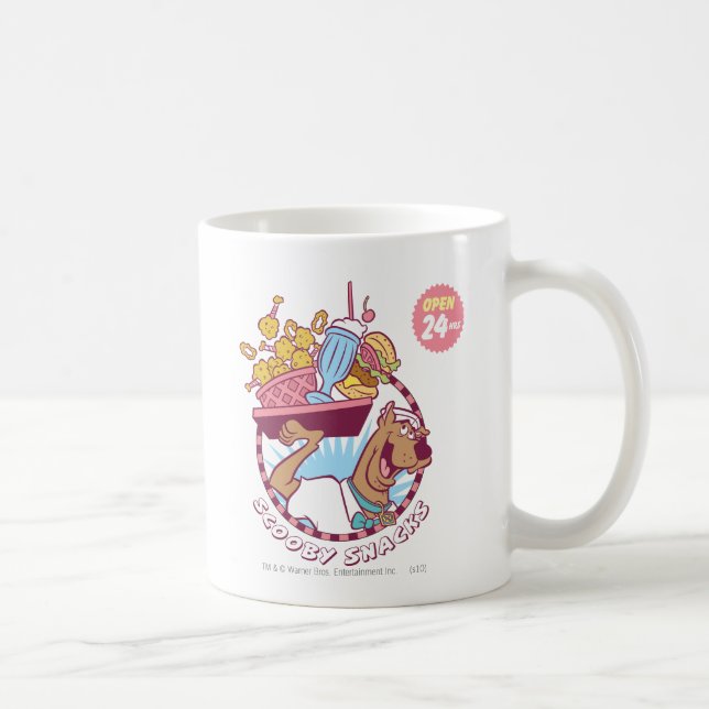 Mug Scooby-Doo "Snacks Scooby" (Droite)