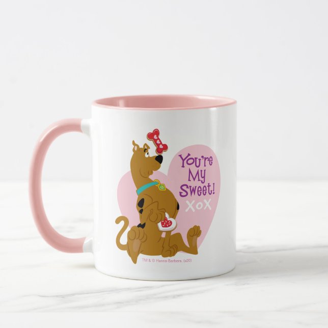 Mug Scooby-Doo - Tu es ma douce (Gauche)