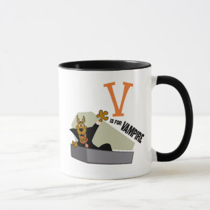 Mug Scooby-Doo   V est pour Vampire