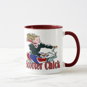 Mug Scooter Chick