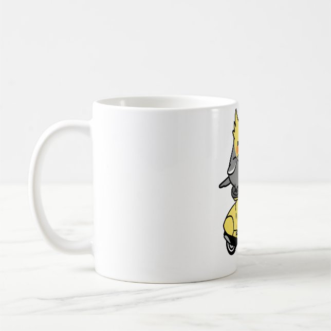 Mug Scooter Chubby Cockatiel (Gauche)