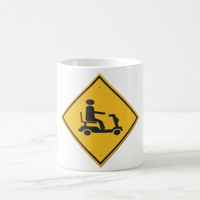 Mug scooter de mobilité.  (Centre)