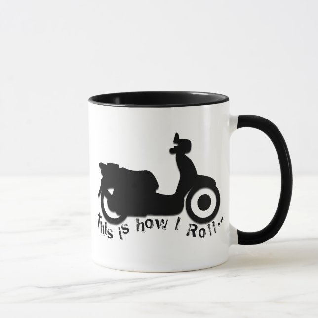 Mug Scooter ou E-Vélo - c'est comment je roule ! (Droite)