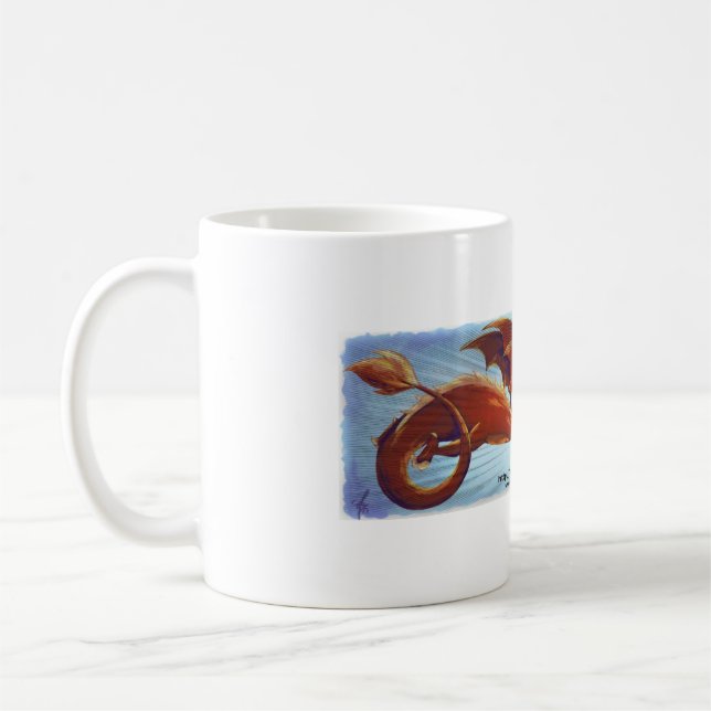 Mug Scorfel - dragon rouge (Gauche)