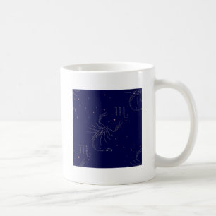 Mug scorpio étoiles