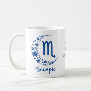 Mug Scorpio signe Zodiaque Astrologie Anniversaire Ble