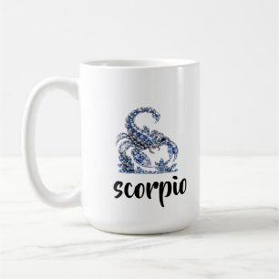 Mug Scorpion Cristal d'Argent   Collection Luxe ✨