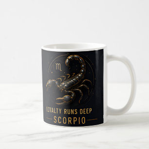 Mug Scorpion Signe du zodiaque Horoscope céleste